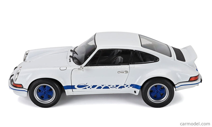 Porsche 911 Carrera RS 2.7 Coupe 1973 1:18 Solido biela svetlomodrá