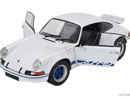 Porsche 911 Carrera RS 2.7 Coupe 1973 1:18 Solido biela svetlomodrá