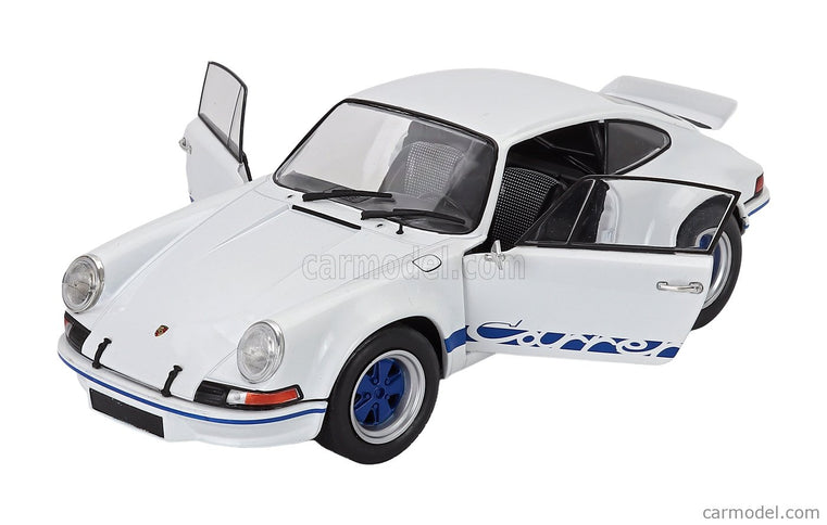 Porsche 911 Carrera RS 2.7 Coupe 1973 1:18 Solido biela svetlomodrá
