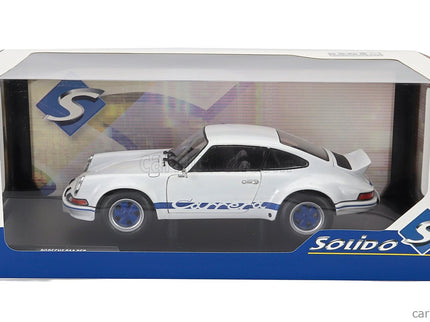 Porsche 911 Carrera RS 2.7 Coupe 1973 1:18 Solido biela svetlomodrá