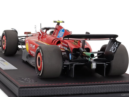 Ferrari F1 SF-24 Team Scuderia Ferrari N°55 Monza Italy GP 2024 Carlos Sainz 1:18 BBR Models červená čierna