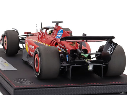 Ferrari F1 SF-24 Team Scuderia Ferrari N°16 Víťaz Monza Italy GP 2024 Charles Leclerc 1:18 BBR Models červená čierna