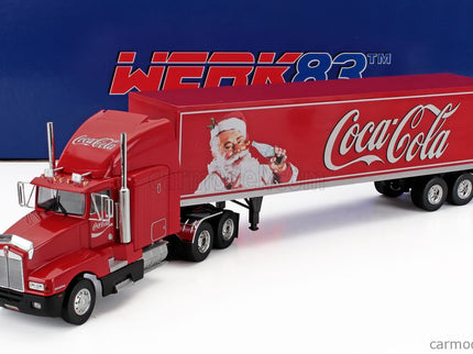Kenworth T600 Nákladiak Cassonato Coca-Cola 1986 1:43 Werk83 červená