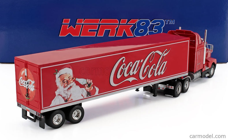 Kenworth T600 Nákladiak Cassonato Coca-Cola 1986 1:43 Werk83 červená