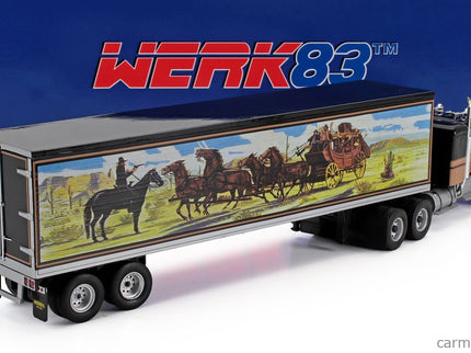 Kenworth W925 Nákladiak Cassonato 1977 - Smokey A The Bandit 1:43 Werk83 2 Tone hnedá