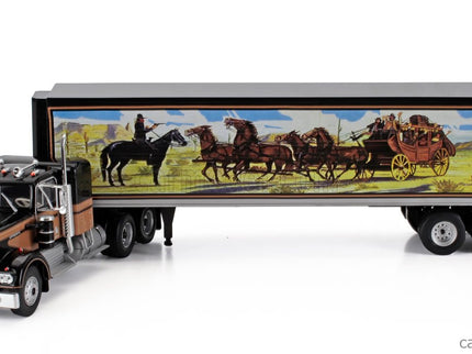 Kenworth W925 Nákladiak Cassonato 1977 - Smokey A The Bandit 1:43 Werk83 2 Tone hnedá