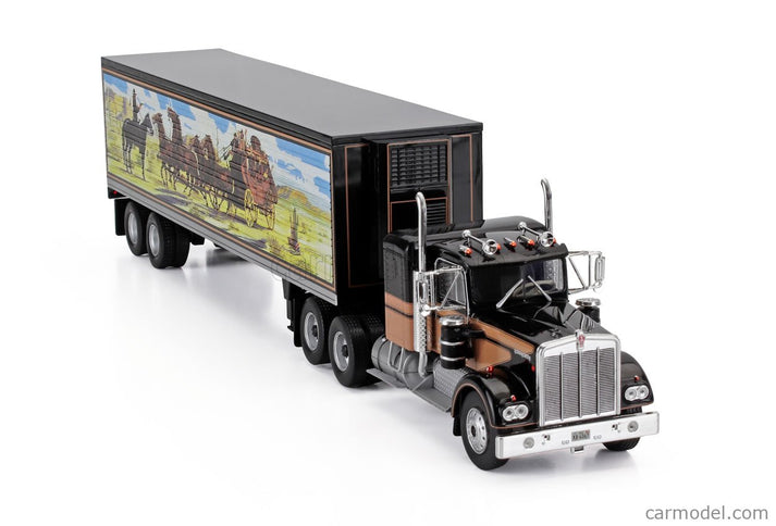 Kenworth W925 Nákladiak Cassonato 1977 - Smokey A The Bandit 1:43 Werk83 2 Tone hnedá