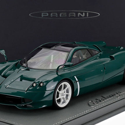PAGANI | HUAYRA CODALUNGA 2022 - CON VETRINA - WITH SHOWCASE | BRITISH RACING GREEN