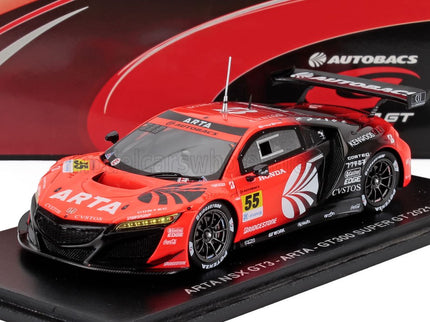 HONDA | NSX GT3 TEAM ARTA N 55 GT300 CLASS SUPER GT 2021 SHINICHI TAKAGI - REN SATO | RED BLACK