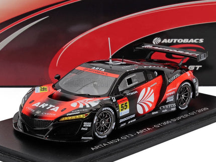 HONDA | NSX GT3 TEAM ARTA N 55 GT300 CLASS SUPER GT 2020 SHINICHI TAKAGI - TOSHIKI OYU | RED BLACK