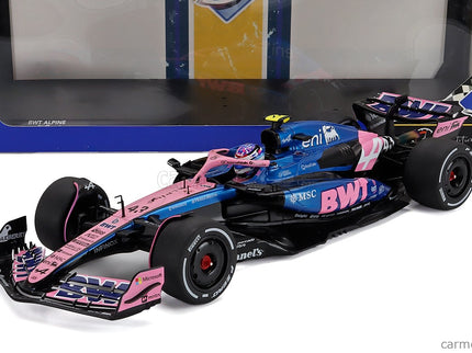 Alpine F1 A525 Team Bwt Alpine N°43 Canada GP 2025 Franco Colapinto 1:18 Solido čierna modrá ružová