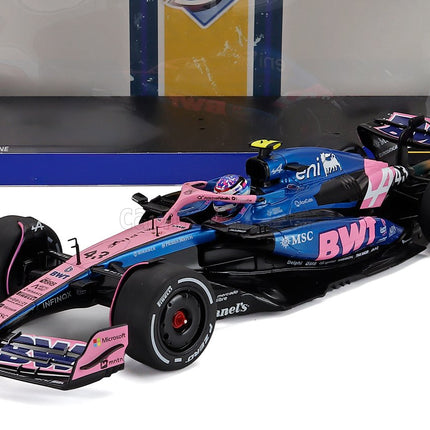 Alpine F1 A525 Team Bwt Alpine N°43 Canada GP 2025 Franco Colapinto 1:18 Solido čierna modrá ružová
