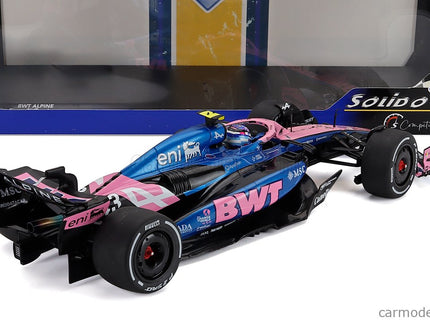 Alpine F1 A525 Team Bwt Alpine N°43 Canada GP 2025 Franco Colapinto 1:18 Solido čierna modrá ružová