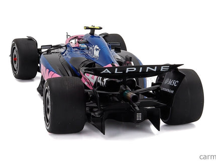 Alpine F1 A525 Team Bwt Alpine N°43 Canada GP 2025 Franco Colapinto 1:18 Solido čierna modrá ružová