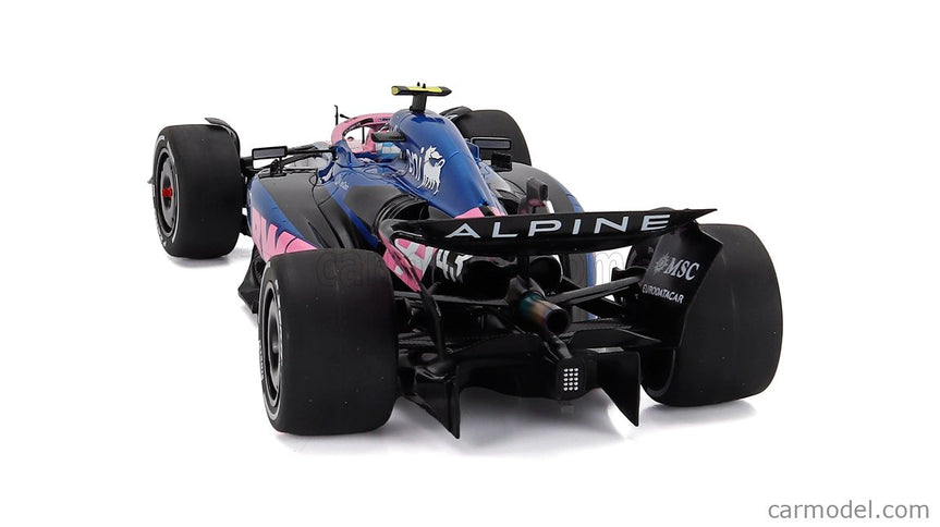 Alpine F1 A525 Team Bwt Alpine N°43 Canada GP 2025 Franco Colapinto 1:18 Solido čierna modrá ružová