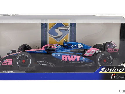 Alpine F1 A525 Team Bwt Alpine N°43 Canada GP 2025 Franco Colapinto 1:18 Solido čierna modrá ružová