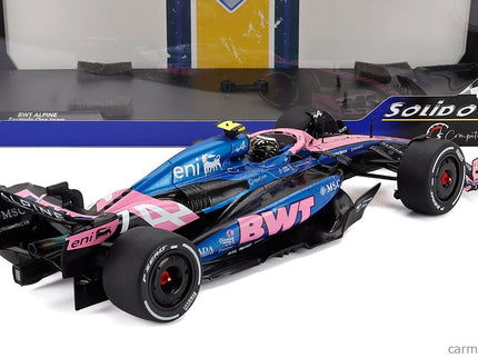 Alpine F1 A525 Team Bwt Alpine N°7 China GP 2025 Jack Doohan 1:18 Solido čierna modrá ružová
