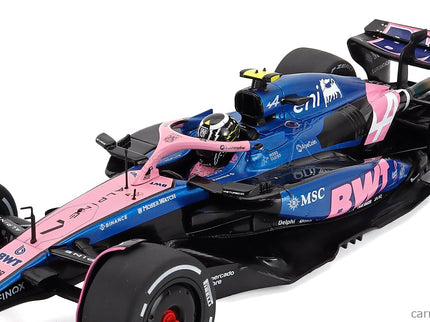 Alpine F1 A525 Team Bwt Alpine N°7 China GP 2025 Jack Doohan 1:18 Solido čierna modrá ružová
