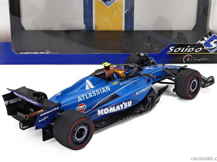 Williams F1 FW47 Team Williams Atlassian Racing N°55 Australian GP 2025 Carlos Sainz 1:18 Solido modrá čierna