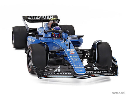 Williams F1 FW47 Team Williams Atlassian Racing N°55 Australian GP 2025 Carlos Sainz 1:18 Solido modrá čierna