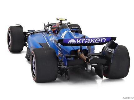 Williams F1 FW47 Team Williams Atlassian Racing N°55 Australian GP 2025 Carlos Sainz 1:18 Solido modrá čierna