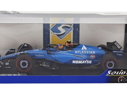 Williams F1 FW47 Team Williams Atlassian Racing N°55 Australian GP 2025 Carlos Sainz 1:18 Solido modrá čierna