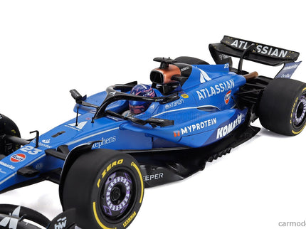 Williams F1 FW47 Team Williams Atlassian Racing N°23 Australian GP 2025 Alexander Albon 1:18 Solido modrá čierna
