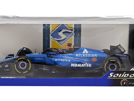 Williams F1 FW47 Team Williams Atlassian Racing N°23 Australian GP 2025 Alexander Albon 1:18 Solido modrá čierna