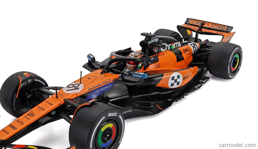 Mclaren F1 MCL39 Team Mclaren N°81 3. Miesto Monaco GP 2025 Oscar Piastri 1:18 Solido oranžová čierna