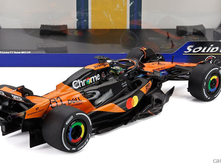 Mclaren F1 MCL39 Team Mclaren N°81 Víťaz China GP 2025 Oscar Piastri 1:18 Solido oranžová čierna