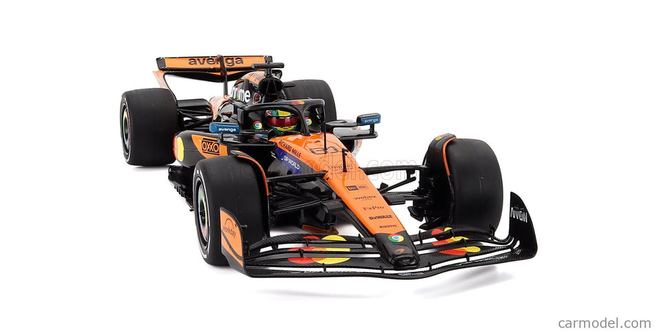 Mclaren F1 MCL39 Team Mclaren N°81 Víťaz China GP 2025 Oscar Piastri 1:18 Solido oranžová čierna