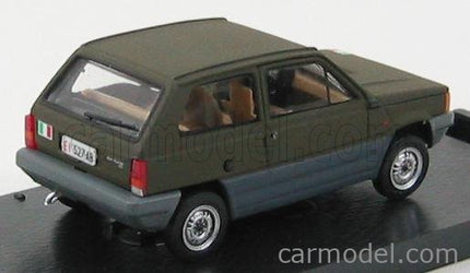 Fiat Panda 45 Esercito Italiano 1980 1:43 Brumm vojenská zelená