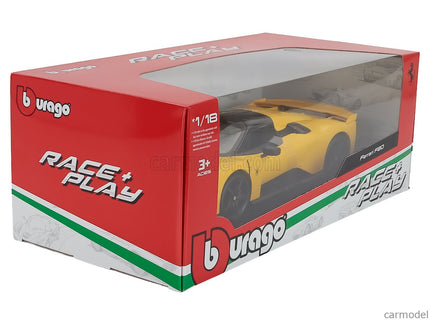 Ferrari F80 2024 1:18 Bburago žltá