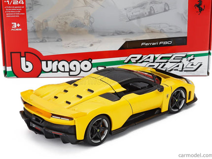 Ferrari F80 2024 1:24 Bburago žltá