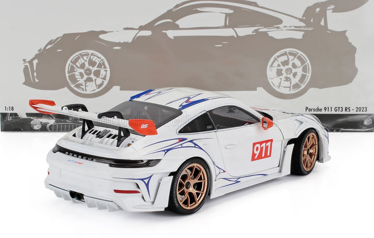 PORSCHE | 911 992 GT3 RS N 911 COUPE 2023 | WHITE ORANGE