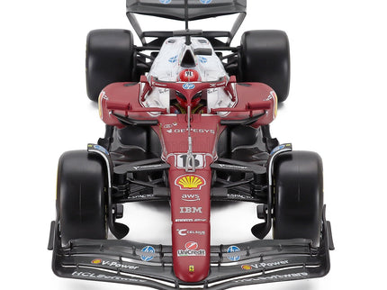 Ferrari F1 SF-25 Team Scuderia Ferrari HP N°16 Monza Italy GP 2025 Charles Leclerc - Niki Lauda 50th Anniversary Majster Sveta 1:18 Bburago červená biela