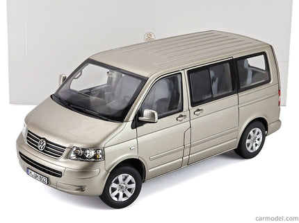 Volkswagen T5 Multivan Minibus 2003 1:18 Norev béžová metalická