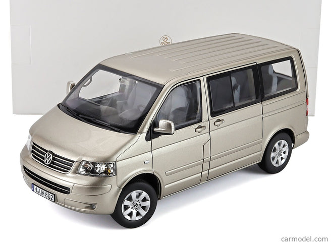 Volkswagen T5 Multivan Minibus 2003 1:18 Norev béžová metalická