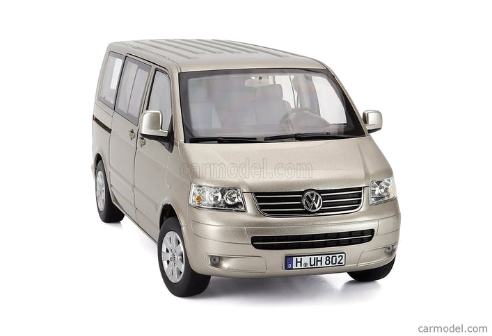 Volkswagen T5 Multivan Minibus 2003 1:18 Norev béžová metalická