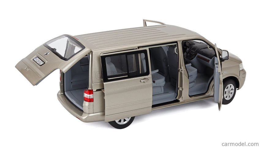 Volkswagen T5 Multivan Minibus 2003 1:18 Norev béžová metalická
