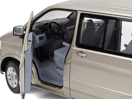 Volkswagen T5 Multivan Minibus 2003 1:18 Norev béžová metalická