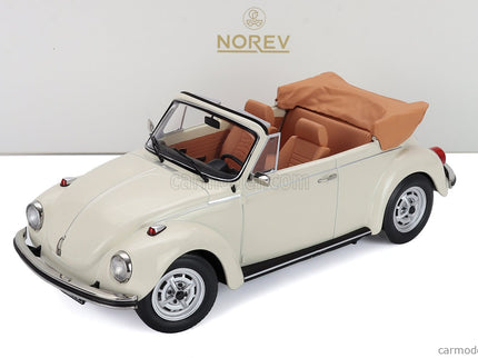 Volkswagen Beetle 1303 Cabriolet 1972 1:18 Norev slonovinová