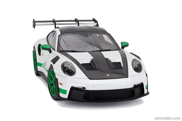 Porsche 911 992 GT3 RS Tribute TO Carrera RS Package Coupe 2022 1:18 Norev biela zelená