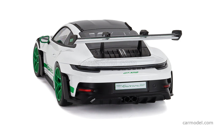 Porsche 911 992 GT3 RS Tribute TO Carrera RS Package Coupe 2022 1:18 Norev biela zelená