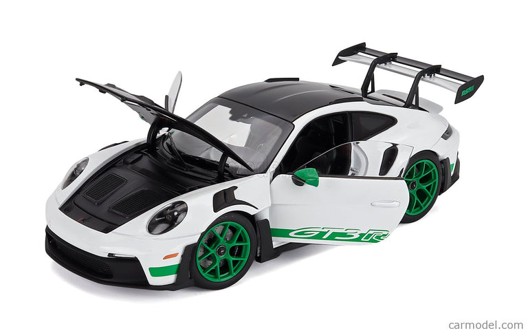 Porsche 911 992 GT3 RS Tribute TO Carrera RS Package Coupe 2022 1:18 Norev biela zelená