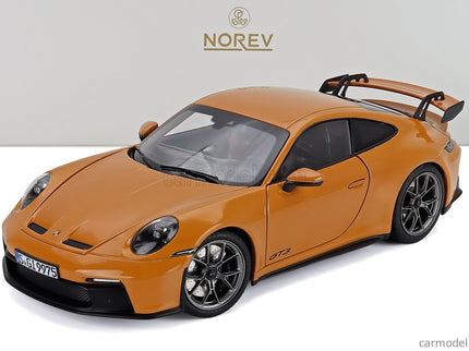 Porsche 911 992 GT3 Coupe 2021 1:18 Norev Bahama žltá