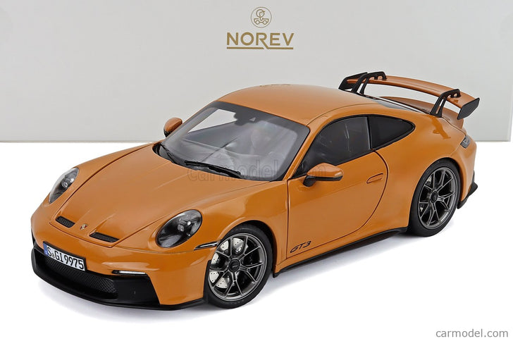 Porsche 911 992 GT3 Coupe 2021 1:18 Norev Bahama žltá