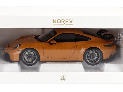 Porsche 911 992 GT3 Coupe 2021 1:18 Norev Bahama žltá