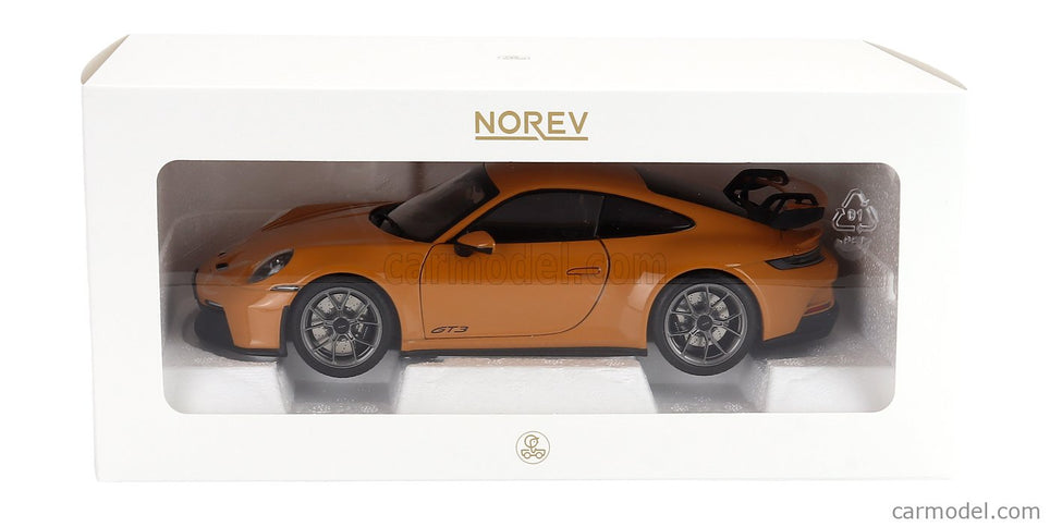 Porsche 911 992 GT3 Coupe 2021 1:18 Norev Bahama žltá