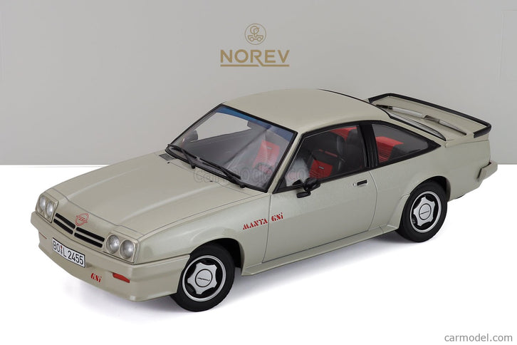 Opel Manta B Gsi 1987 1:18 Norev strieborná